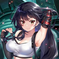 This is a pixiv picture whose title is FF7 - Tifa.