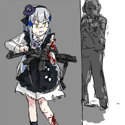 This is a pixiv picture whose title is 416 Covert Ops Fucked Up.