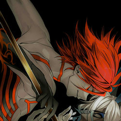 This is a pixiv picture whose title is 黒き最後の神.