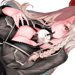 This is a pixiv picture whose title is …暑いですわ….