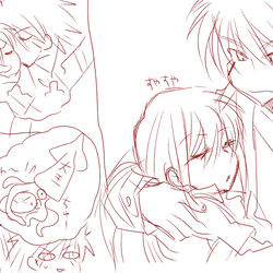 This is a pixiv picture whose title is 《転スラ》今日の落書きヴェルリムとミリム.