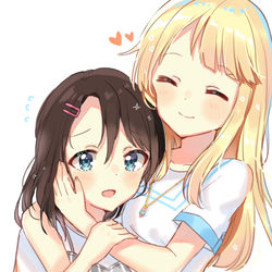 This is a pixiv picture whose title is みさここ.
