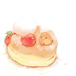 This is a pixiv picture whose title is ベリーパンケーキ.