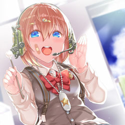 This is a pixiv picture whose title is 耳かきHikariちゃん.