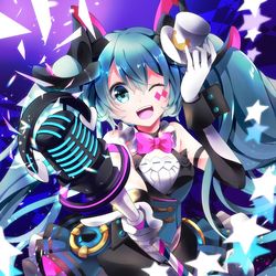This is a pixiv picture whose title is マジカルミライ2019.