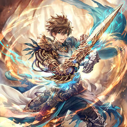This is a pixiv picture whose title is マシンブレードソルジャー.