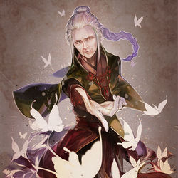 This is a pixiv picture whose title is まぼろしお蝶.