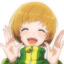 This is a pixiv picture whose title is 【ペルソナ４】笑顔の千枝ちゃん.