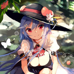 This is a pixiv picture whose title is Because I’m(天子) happy.