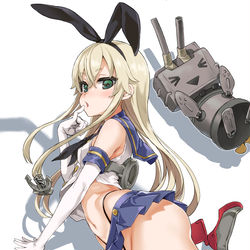 This is a pixiv picture whose title is 島風ちゃん.