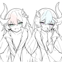 This is a pixiv picture whose title is 【舰长你醒啦！】.