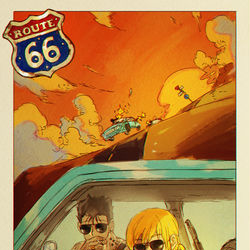 This is a pixiv picture whose title is 更生?それが何だ.