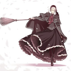 This is a pixiv picture whose title is 人形ちゃん修練モード.