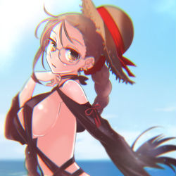 This is a pixiv picture whose title is 虞美人ちゃんその６８「カルデアパークの先輩が可愛すぎた」.