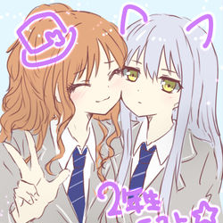 This is a pixiv picture whose title is リサゆきまとめ2.
