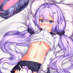 This is a pixiv picture whose title is ユニコーン.