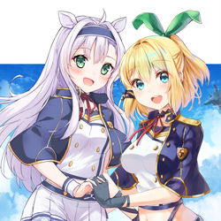 This is a pixiv picture whose title is ルミア&システィーナ　Feat.Profnote.