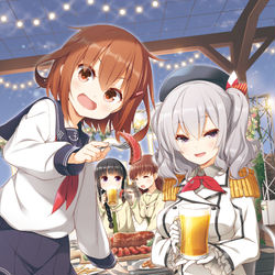 This is a pixiv picture whose title is はーい今日も一日おつかれさまー！.