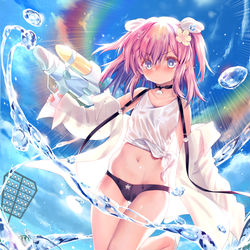 This is a pixiv picture whose title is スプラッシュ・シューター フレデリカ.