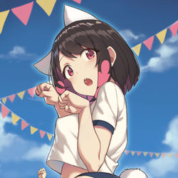 This is a pixiv picture whose title is 運動會.