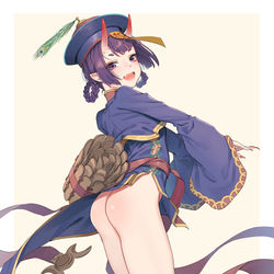 This is a pixiv picture whose title is キョンシー酒吞.