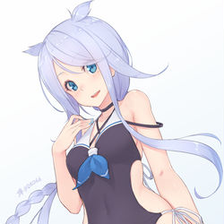 This is a pixiv picture whose title is 海風改二おめでとう！.