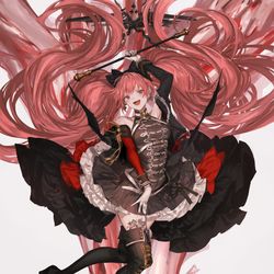This is a pixiv picture whose title is 绯樱.