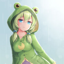 This is a pixiv picture whose title is カエルちゃん.