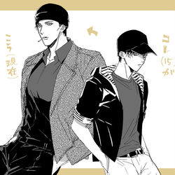 This is a pixiv picture whose title is 赤安ログ7.