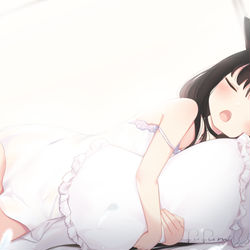 This is a pixiv picture whose title is 起床气.