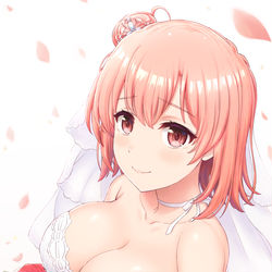 This is a pixiv picture whose title is ウェディングガハマさん.