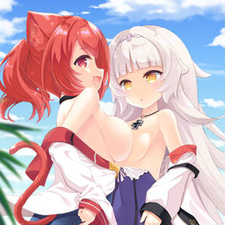 This is a pixiv picture whose title is 格差社会.