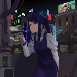 This is a pixiv picture whose title is ボス！休憩貰います！.