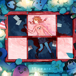 This is a pixiv picture whose title is 15周年.