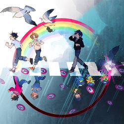 This is a pixiv picture whose title is I will stand by you.