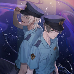 This is a pixiv picture whose title is レオとマブ.
