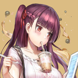 This is a pixiv picture whose title is WA2000.