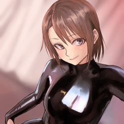 This is a pixiv picture whose title is くろ.