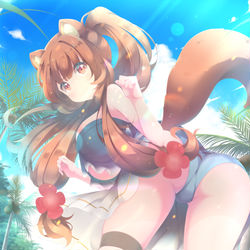 This is a pixiv picture whose title is ラフタリア ☀️🏝️.