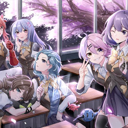 This is a pixiv picture whose title is 落英缤纷美梦醒（bushi）.