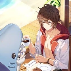 This is a pixiv picture whose title is サマーサンちゃん.