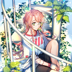 This is a pixiv picture whose title is ☆.
