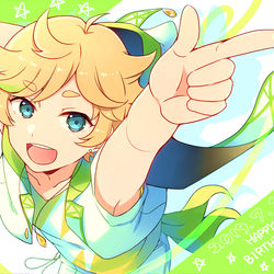 This is a pixiv picture whose title is ★.