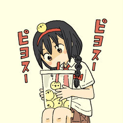 This is a pixiv picture whose title is ピヨオカ.
