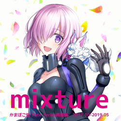 This is a pixiv picture whose title is 【C96】Fateシリーズ再録集「mixture」.