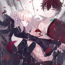 This is a pixiv picture whose title is FGO.
