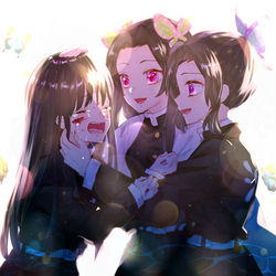 This is a pixiv picture whose title is がんばったね　カナヲ.