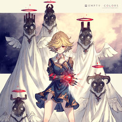 This is a pixiv picture whose title is 傀儡天使.