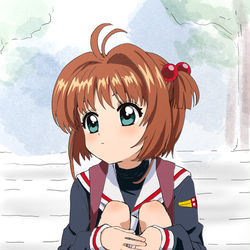 This is a pixiv picture whose title is さくらちゃん.