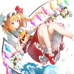 This is a pixiv picture whose title is 7月のフランちゃん.